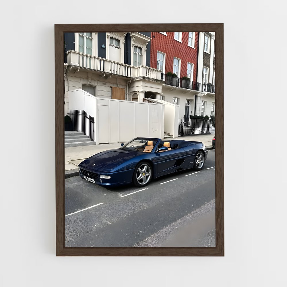 Poster La Belle Bleue – affiche Ferrari (vue 5)